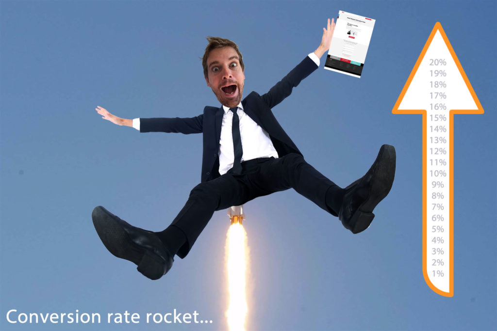 Stick a rocket up your conversion rates